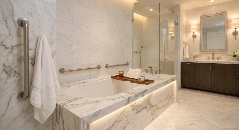 ada grab bar requirements bathtub installation