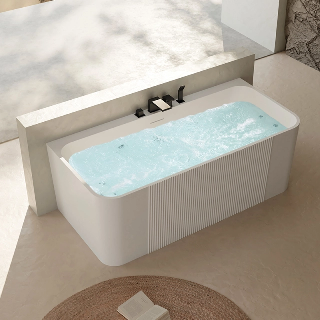 Back to Wall Acrylic Bathtub by George Group