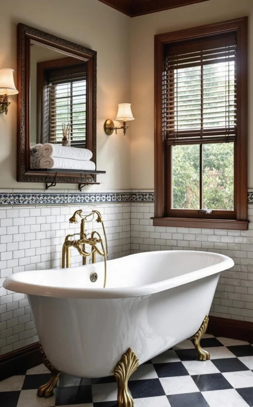 Cote d Ivoire villa bathroom project cast iron bathtub