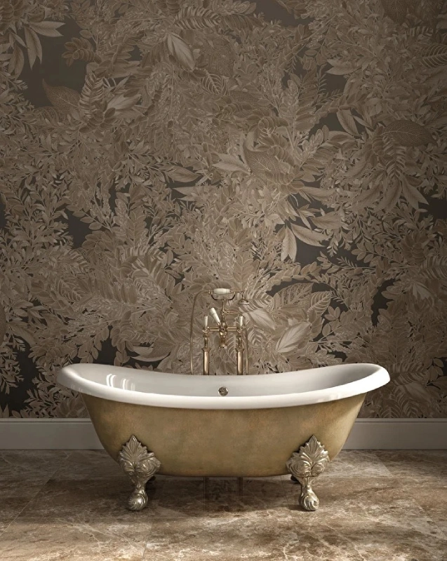Saudi Arabia luxury villa bathroom cast iron bathtub project