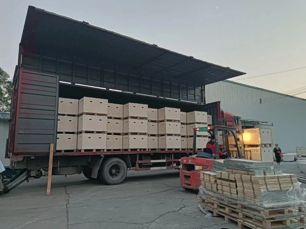 global shipping container logistics cast iron bathtub packaging export system