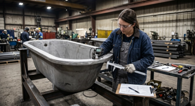 structural engineering bathtub load distribution analysis