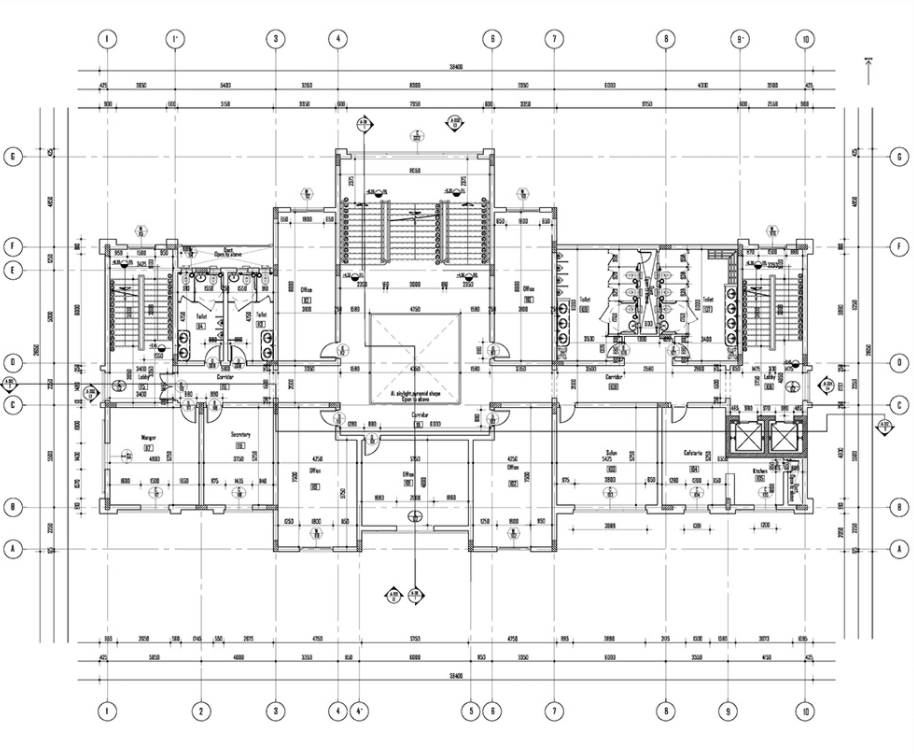 bathroom CAD drawing and custom production