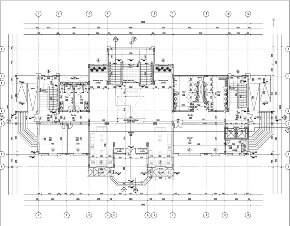 Bathroom design alignment Qatar project