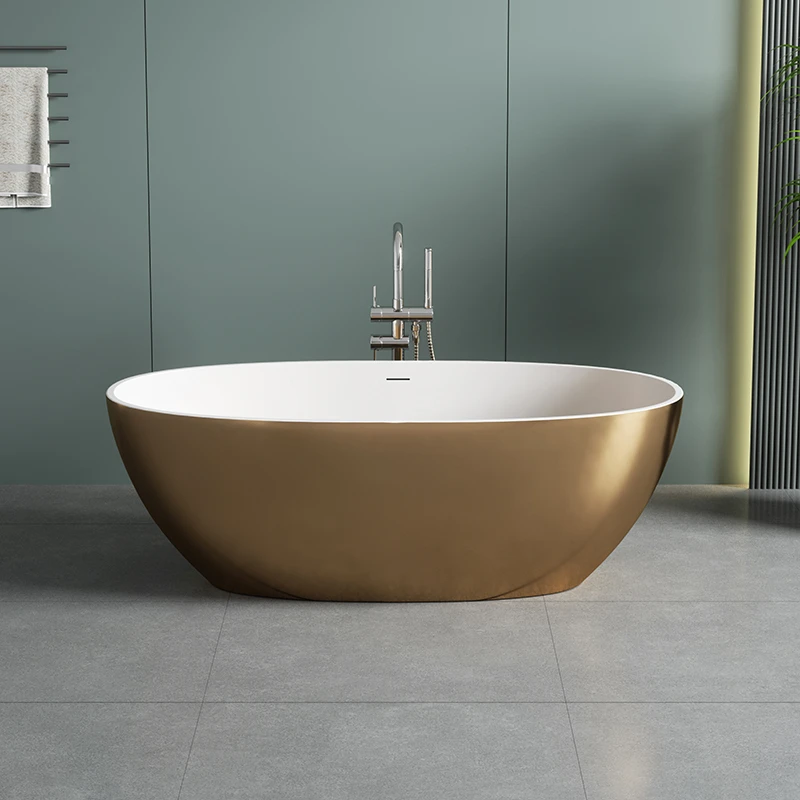 champagne gold bathtub