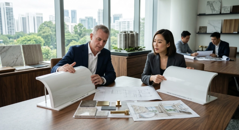 luxury villa developers choosing acrylic vs fiberglass bathtub material for project procurement