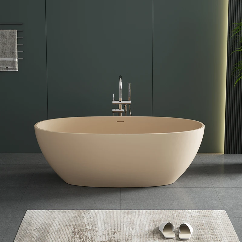 milky coffee solid surface bathtub