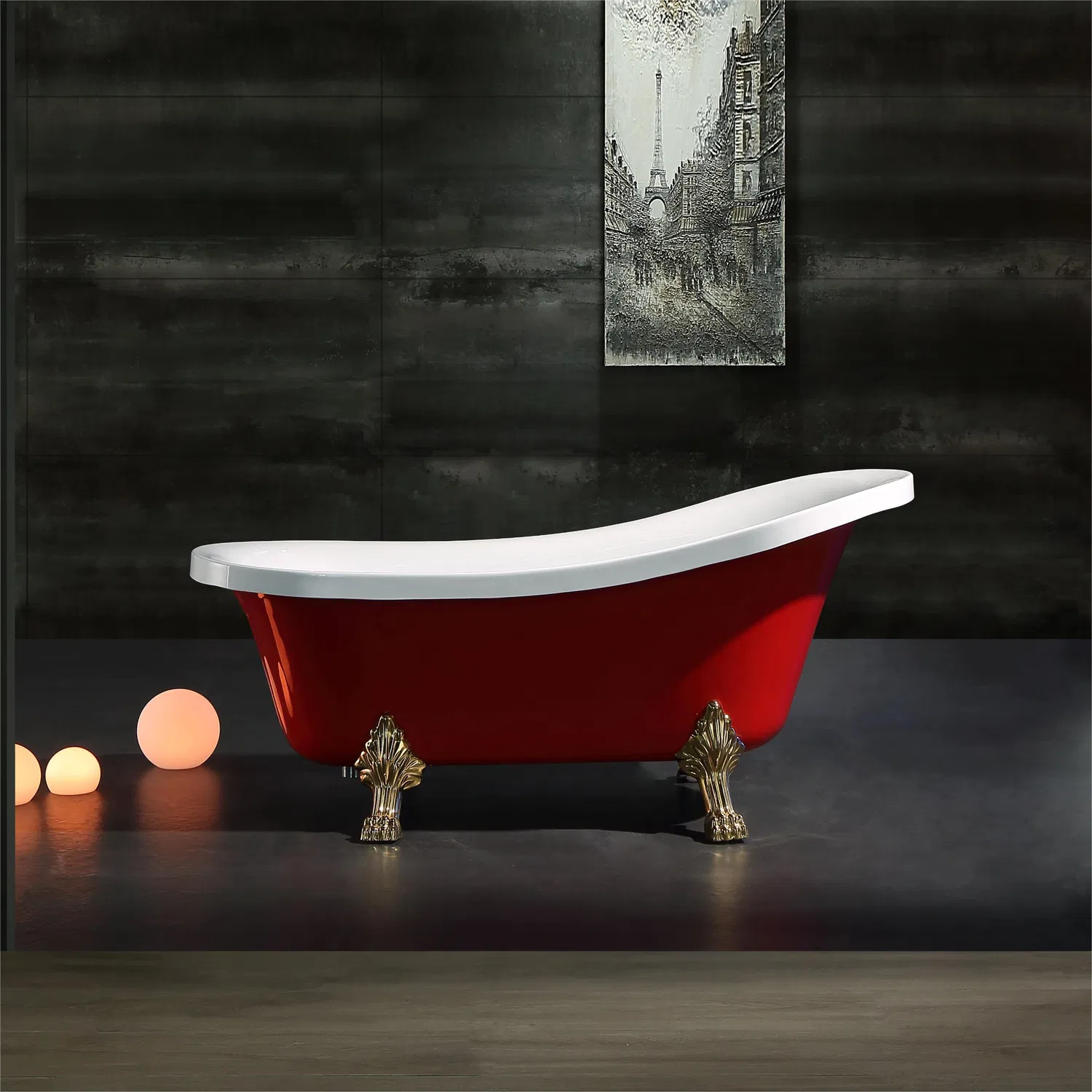 modern bathtub villa bathroom