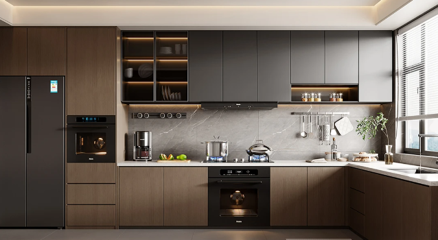 Apartment project cabinets