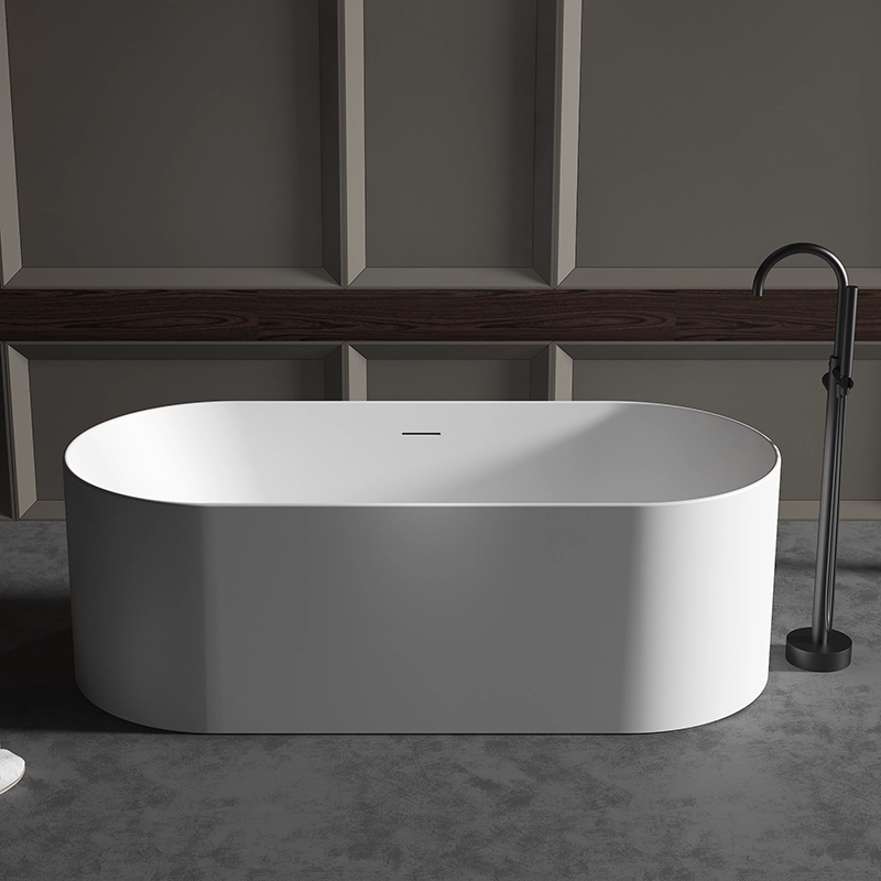 oval bathtub