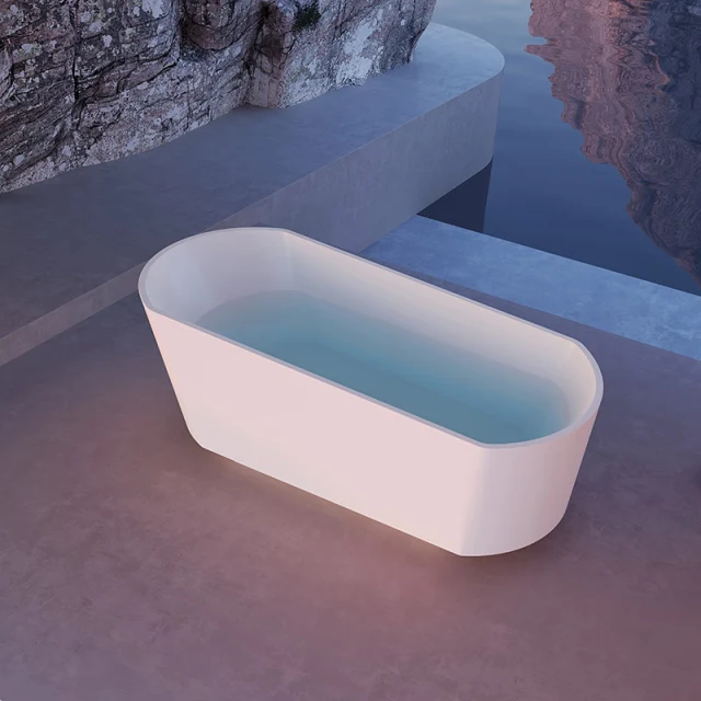 Freestanding Acrylic Bathtub by George Group