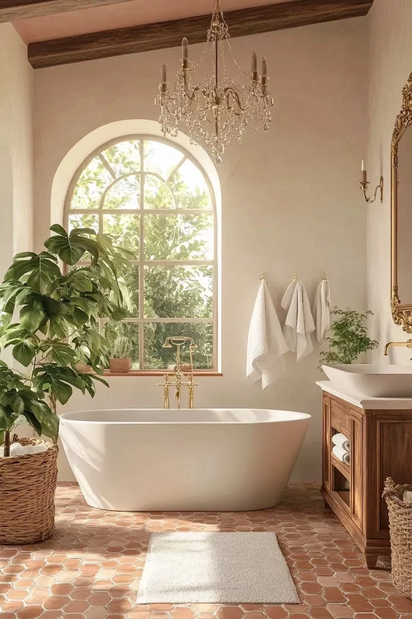 solid surface bathtub for villa and residential project