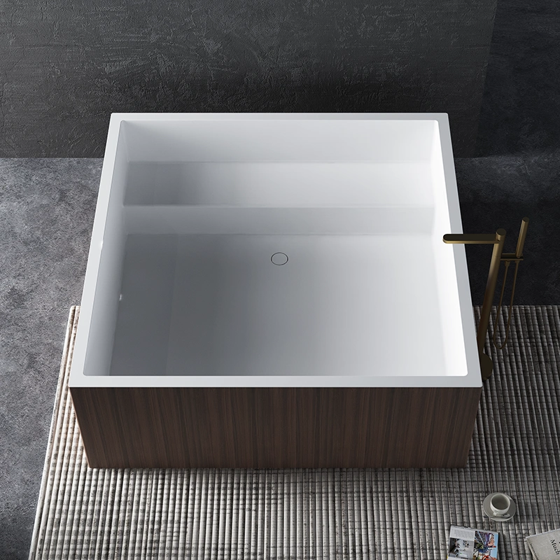 square bathtub