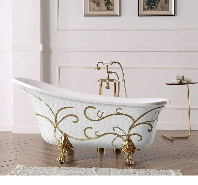 vintage cast iron bathtub