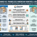 Framed vs Frameless American Vanity: Which Is Better?