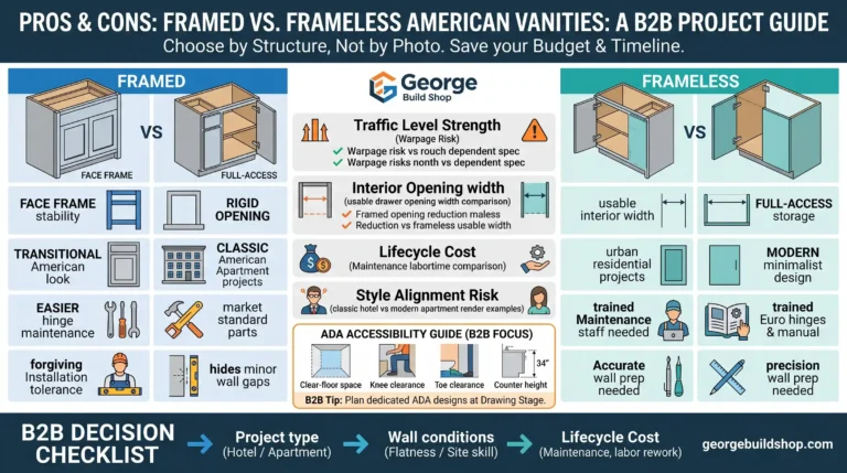 Framed vs Frameless American Vanity: Which Is Better?