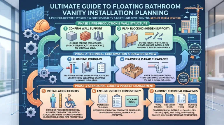 How to Plan Floating Bathroom Vanity Installation?