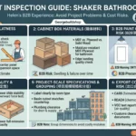 How to Inspect Shaker Bathroom Cabinets Before Buying?