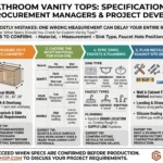 What Specs Should You Check for Custom Vanity Tops?