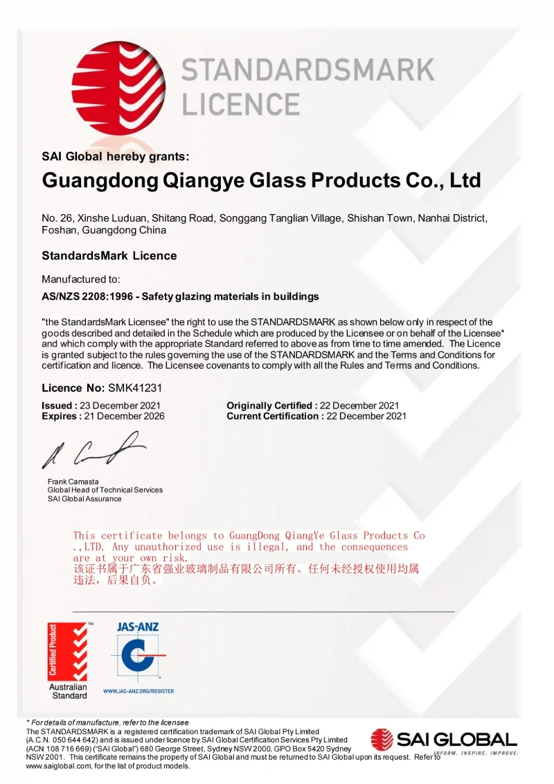 International quality standard certificate for commercial bathroom sanitary ware