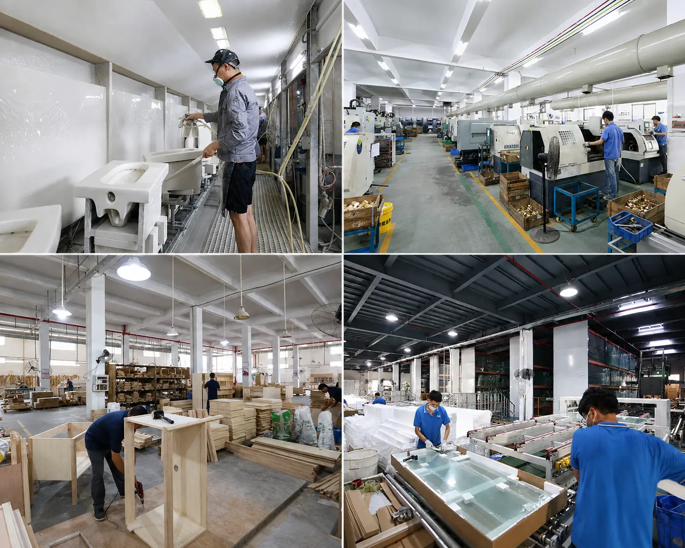 China sanitary ware factory for hotel resort hospital and apartment bathroom projects
