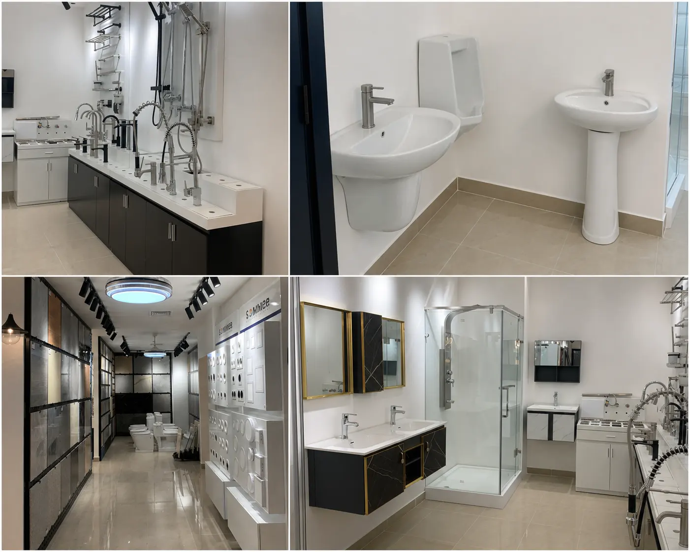 Dominican Republic sanitary ware showroom project case study by George Group