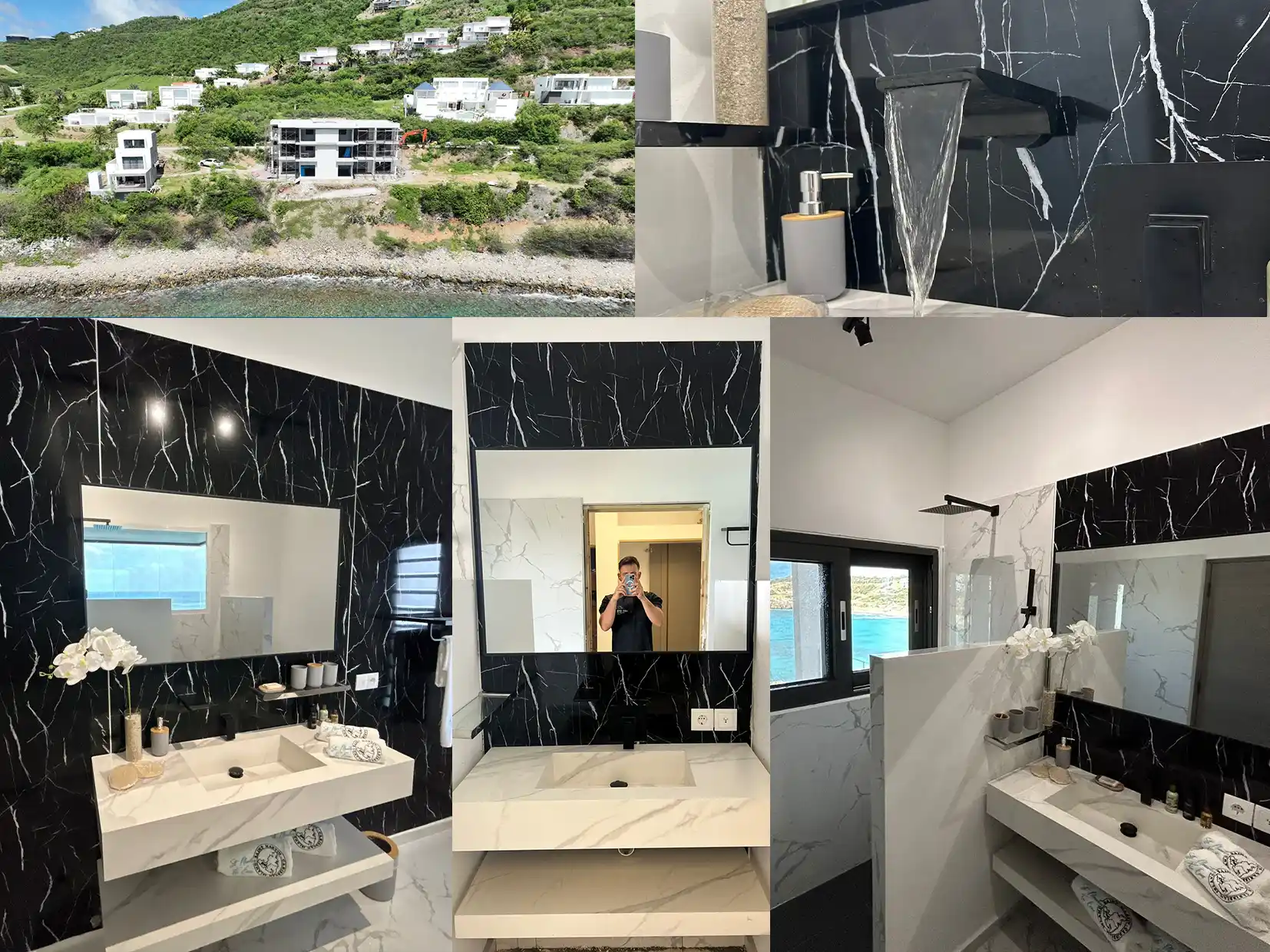 Saint Martin resort sanitary ware project supplied by George Group