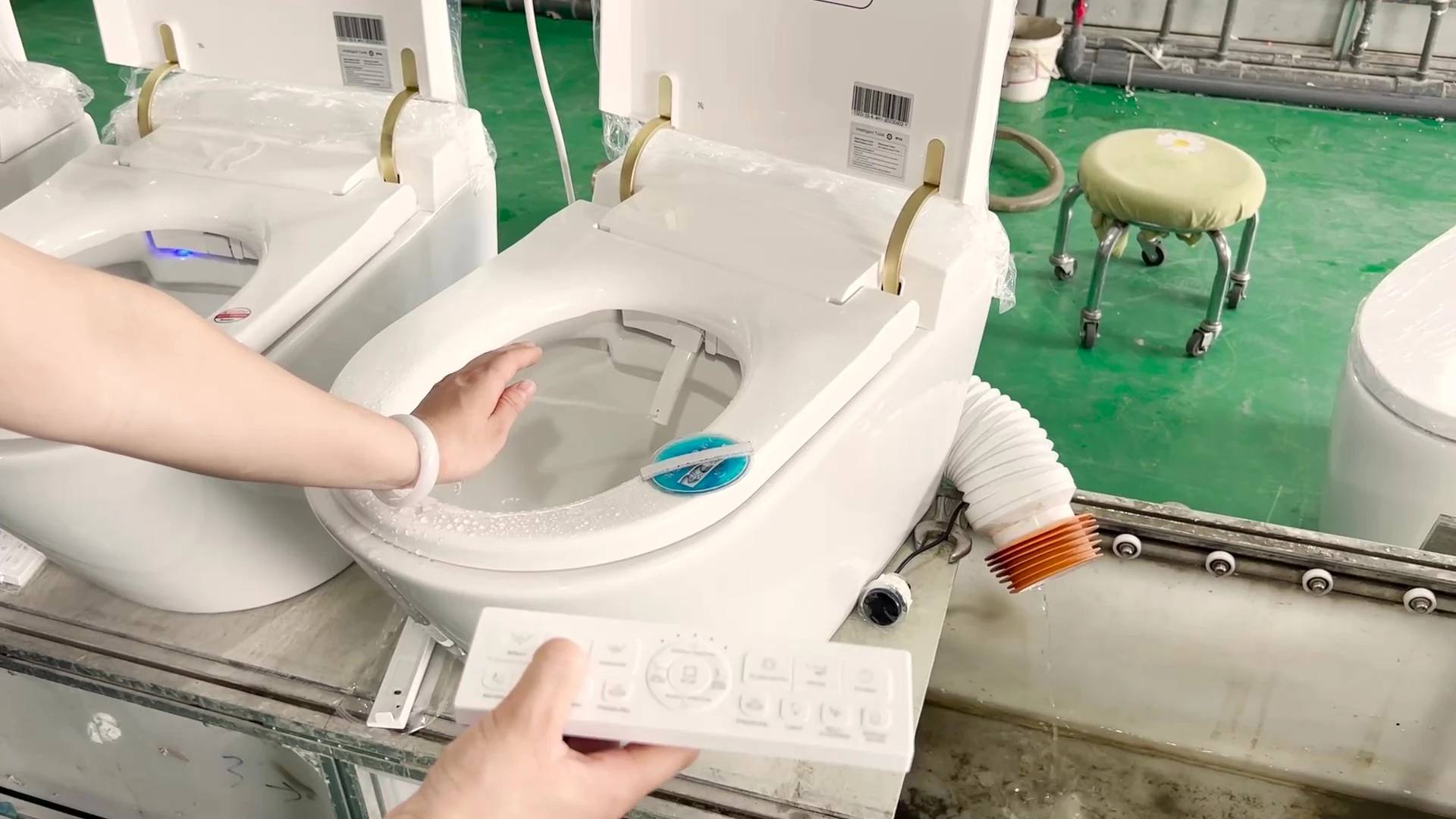 Smart toilet functional and electrical safety inspection reference