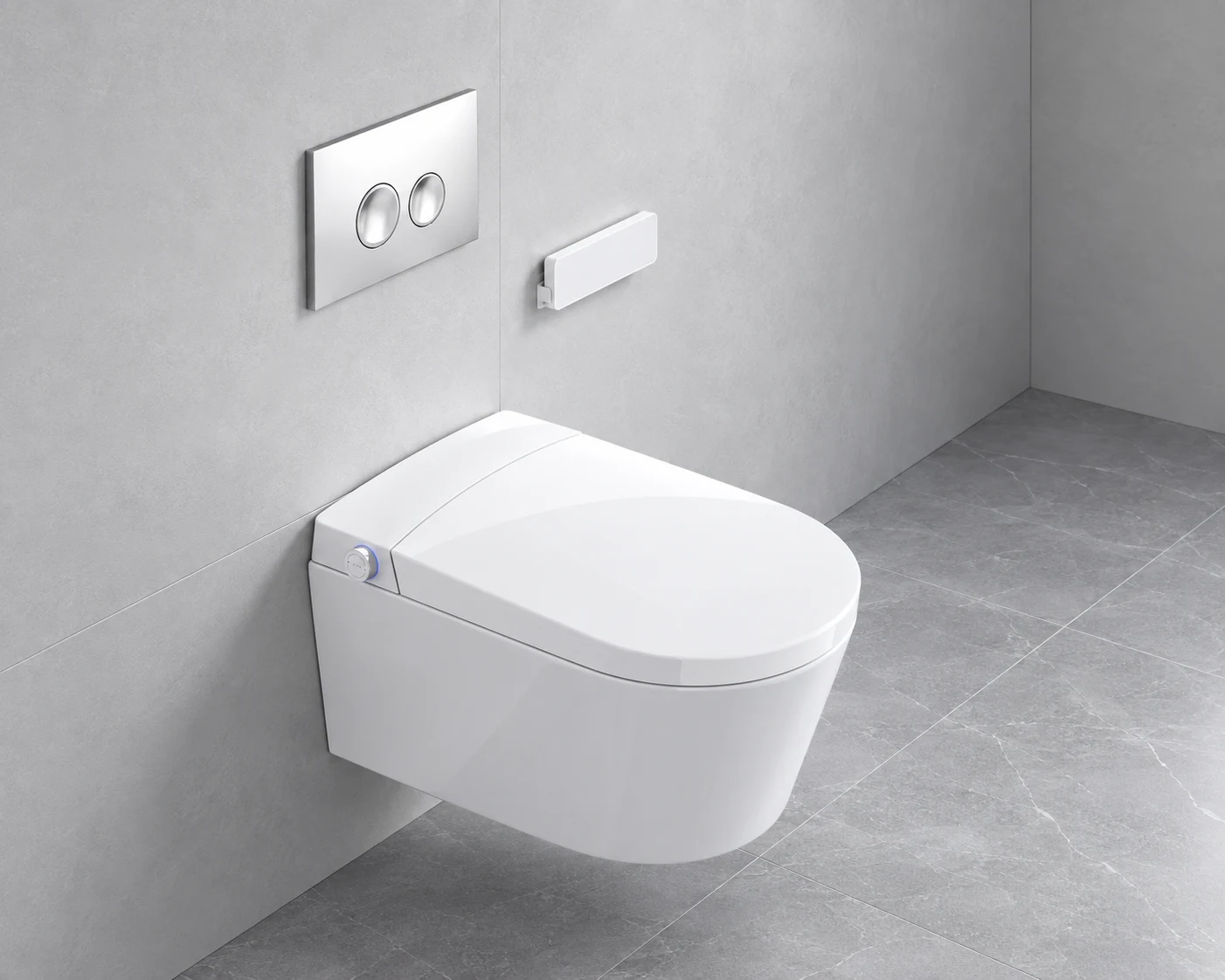 Wall-hung smart toilet for modern project bathrooms