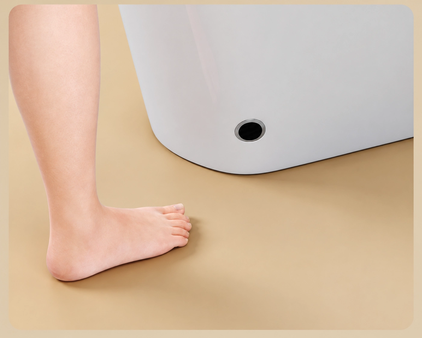 Smart toilet warm air drying function with adjustable airflow